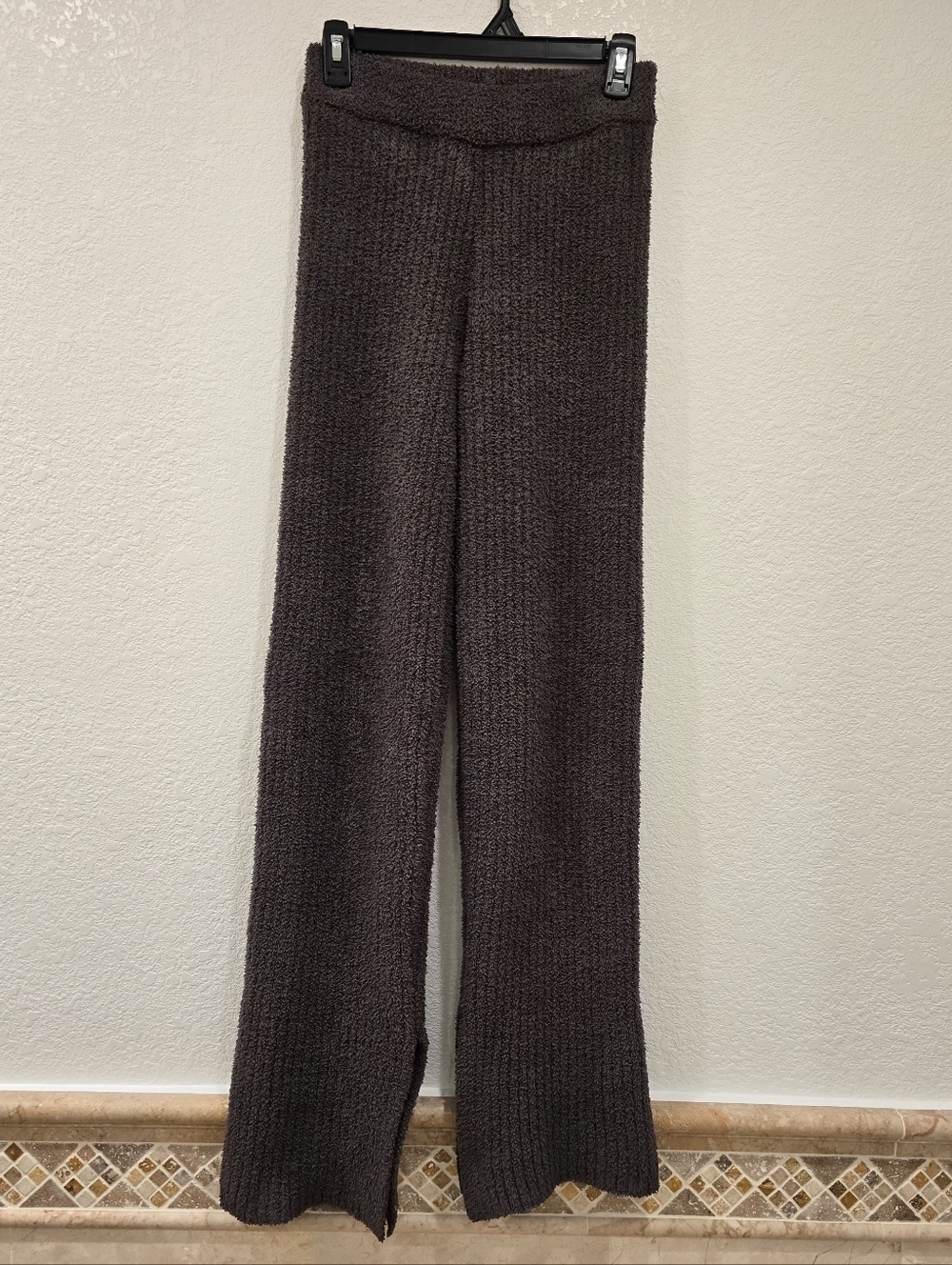 4th & Reckless LIRIA KNIT TROUSER In Grey Brown  High Waisted  Size M - Picture 2 of 7